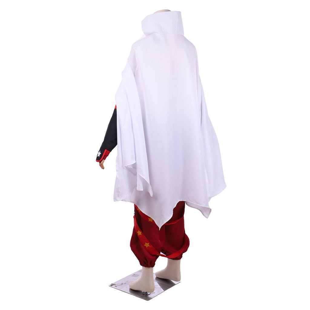 Costume Cosplay Yoh Asakura de Shaman King The Super Star avec Cape