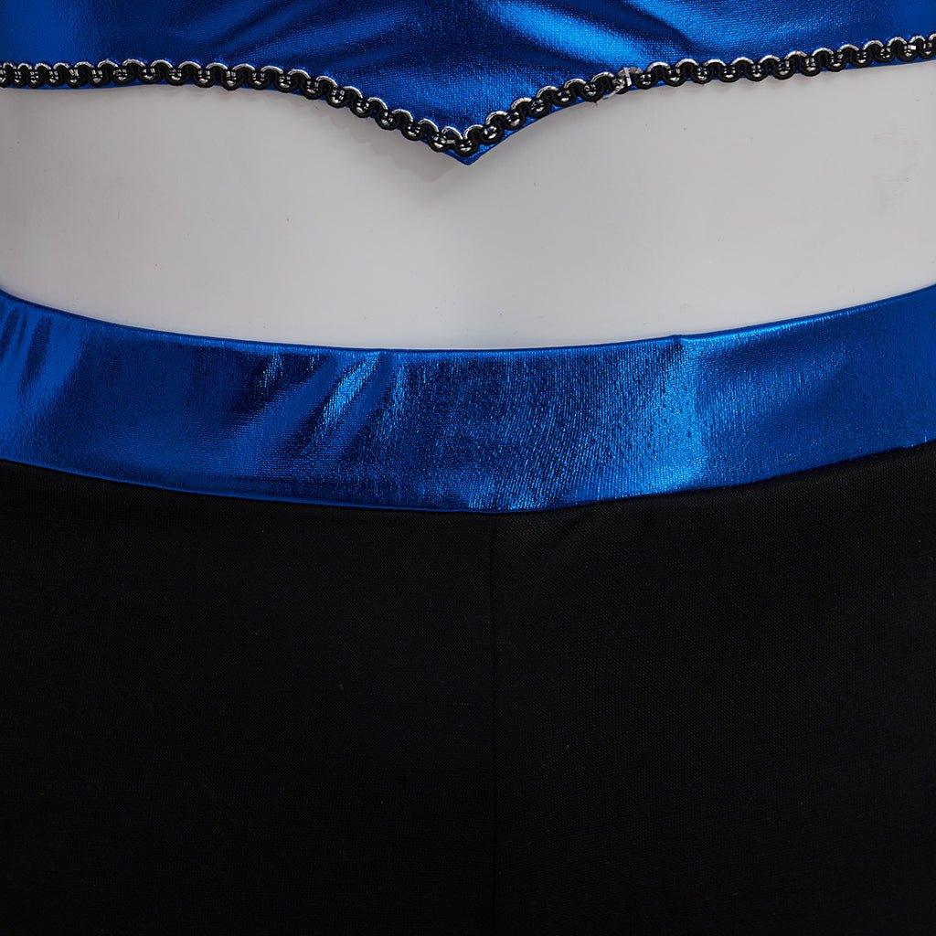 Costume Cosplay Catherine Parr de Six the Musical | Haut Crop et Pantalon | Tenue pour Festival de Musique