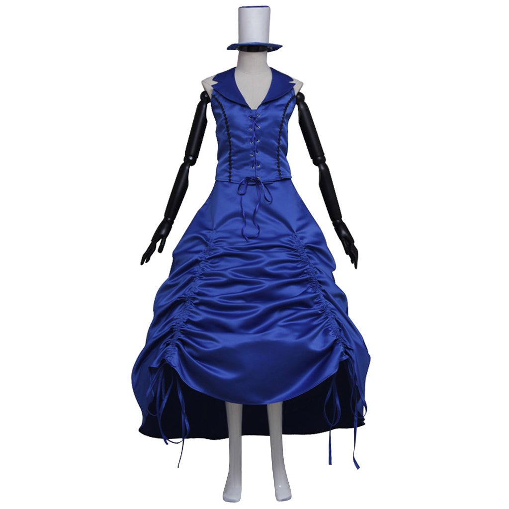 Costume Cosplay Ciel Phantomhive Robe Médiévale Gothique Noire de Black Butler