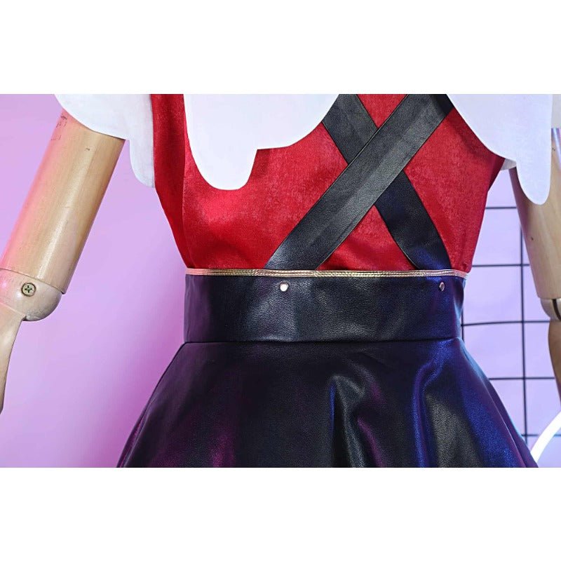 Costume Cosplay Needy Girl Overdose - Abyss KAngel Jupe en Fausse Peau Noire