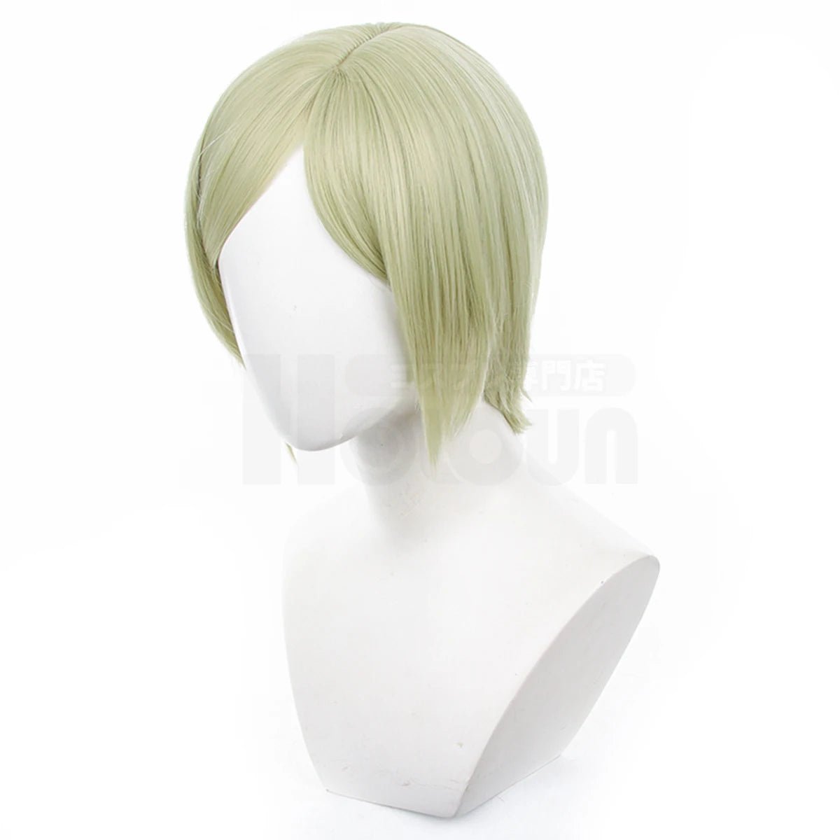 Perruque Cosplay Nanami Kento Jujutsu Kaisen Cheveux Synthétiques Ajustables pour Halloween et Fêtes