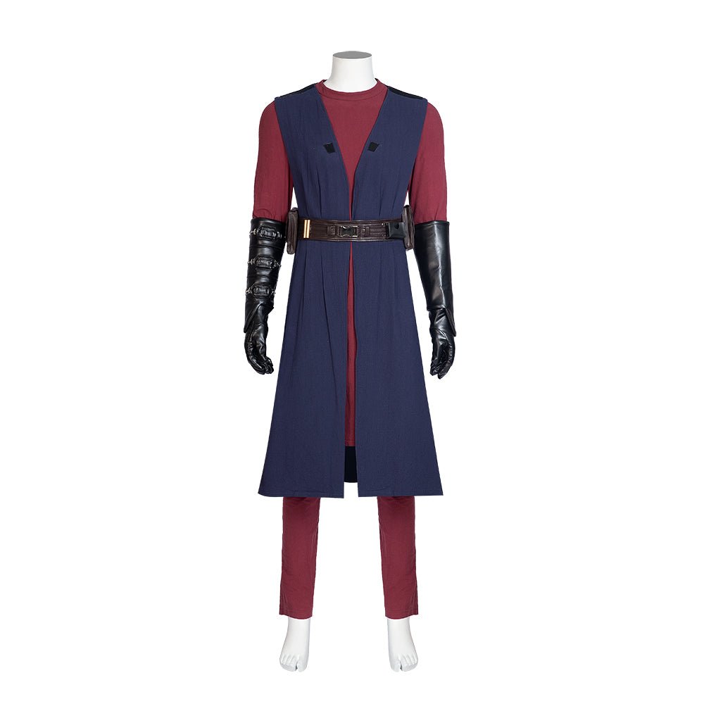 Costume Cosplay Anakin Skywalker Star Wars Jedi Robe Tunique Pantalon Chaussures