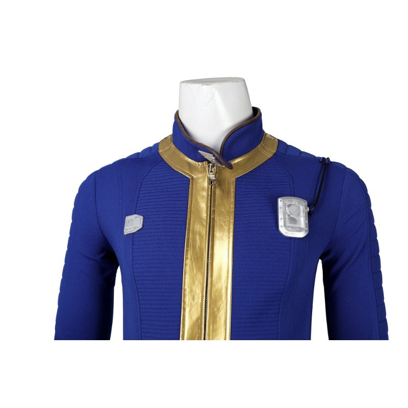 Costume Cosplay Fallout Vault 75 Combinaison avec Accessoires Armure pour Halloween