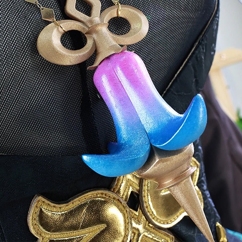 Costume Cosplay Emilie de Genshin Impact - Designer de Parfum - Costume Femme pour Halloween et Jeu de Rôle