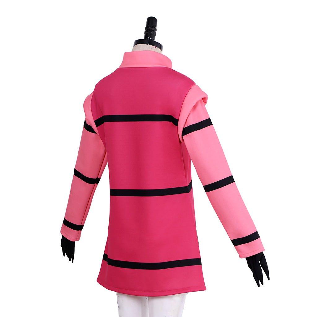 Veste à capuche rose pour cosplay ZIM femme | Costume Halloween Invader ZIM
