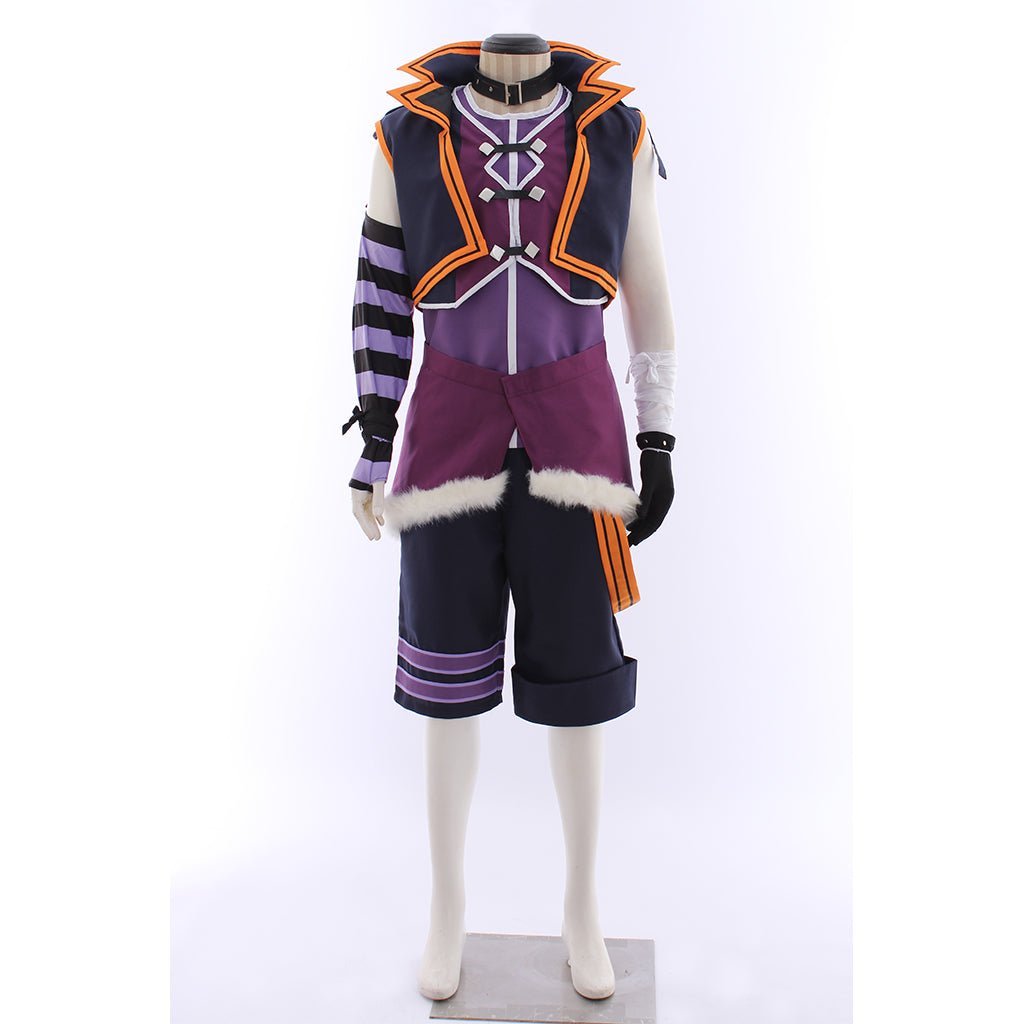 Costume Cosplay Vocaloid 3-Fleur Genderbend - Style Punk Anime