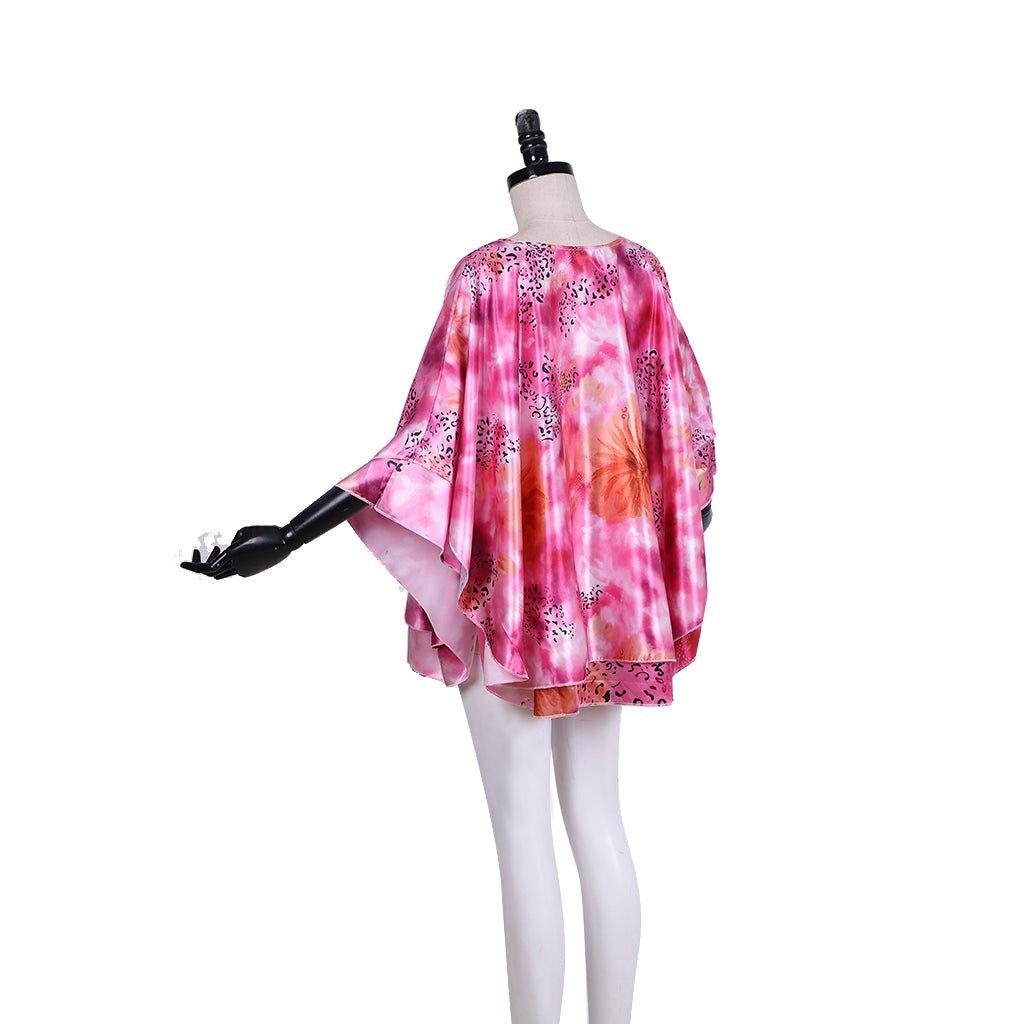 Costume Cosplay Carole Baskin Tiger King pour Femmes | Chemise à Manches Papillon pour Halloween