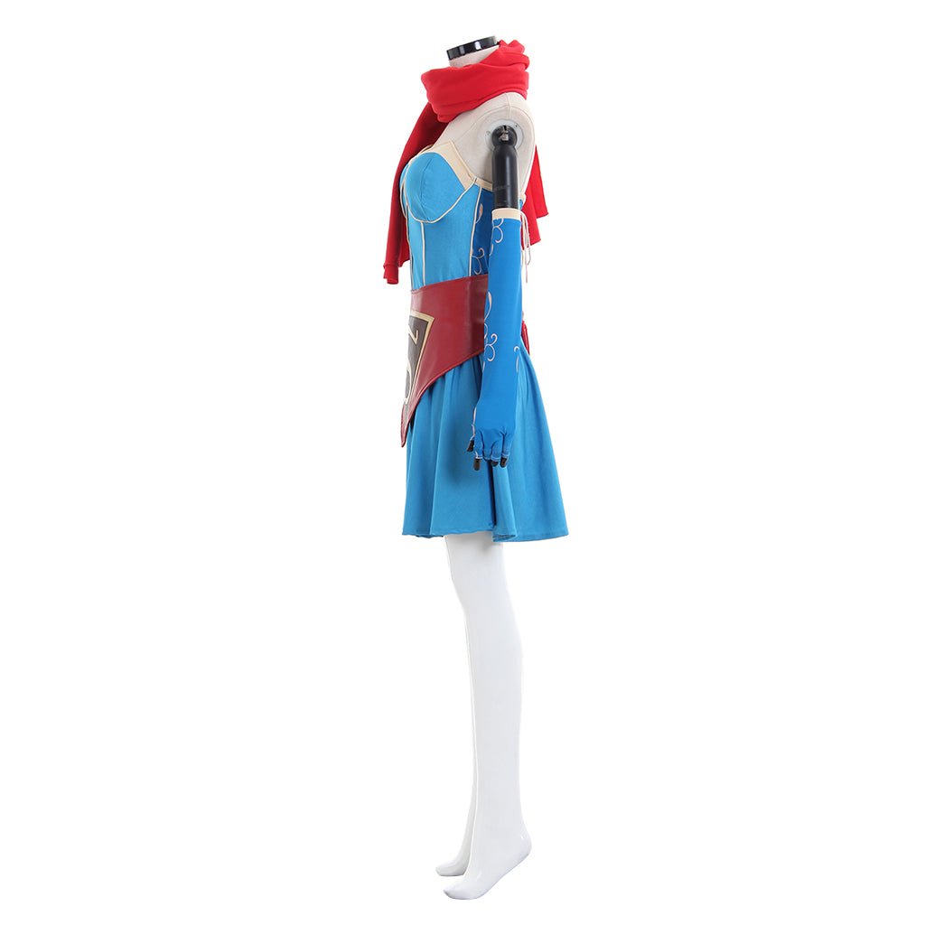 Costume Cosplay Supergirl Bombshell | Tenue de Super-héros DC Comics pour Halloween