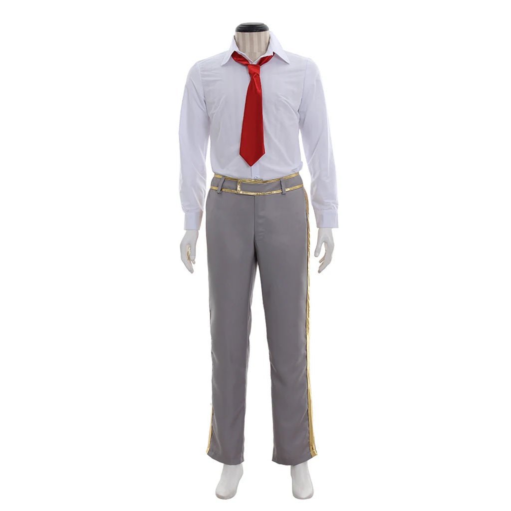 Costume Cosplay Nils Jeu Champ Léger pour Hommes - Veste Fantaisie, Chemise, Pantalon - Ensemble Complet Costume Uniforme Scolaire Fête Carnaval Halloween