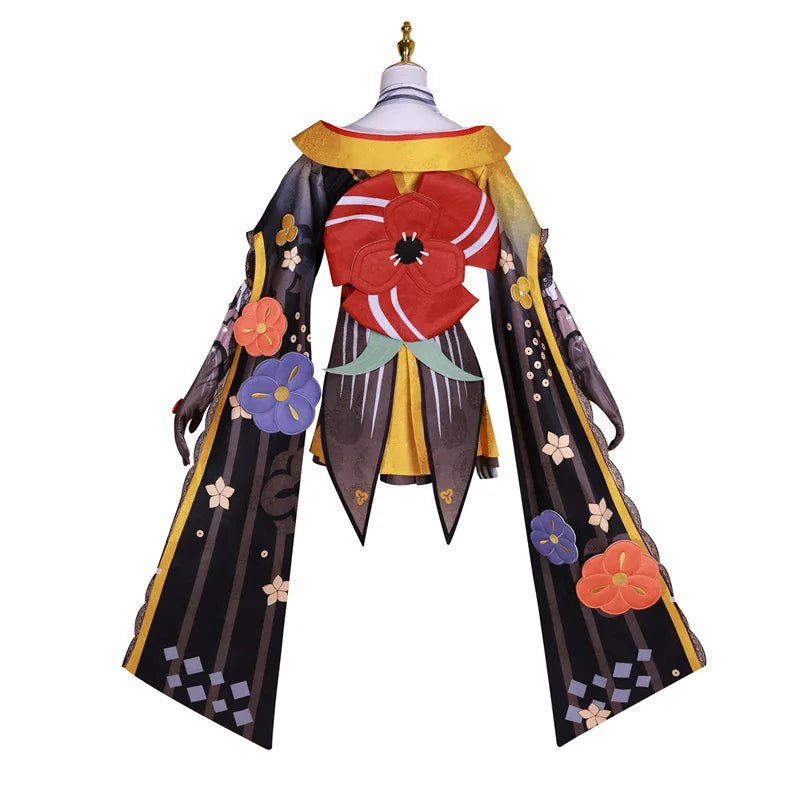 Costume Cosplay Genshin Impact Chiori - Kimono de Modeleuse d'Inazuma pour Femmes
