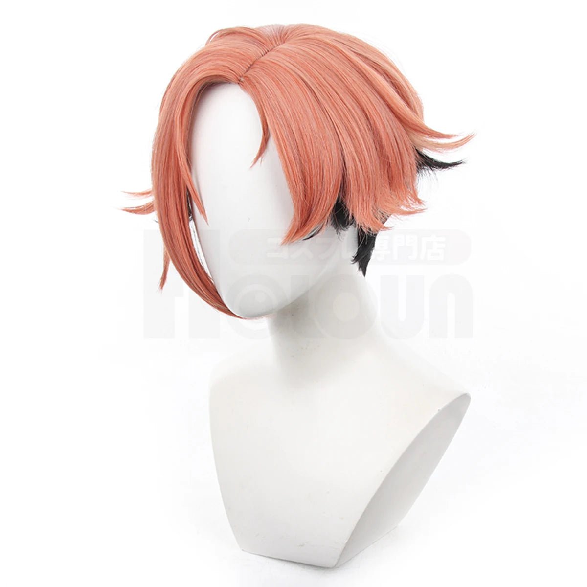 Perruque Cosplay Shuto Sendou Blue Lock Rose Réseau Synthétique Taille Adjustable Résistante à la Chaleur Halloween