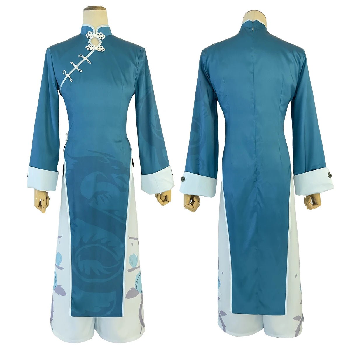 Costume Cosplay Kaiser Blue Lock Vert Chine Kung Fu Tang Suit Perruque Rose Fibres Synthétiques Halloween Noël