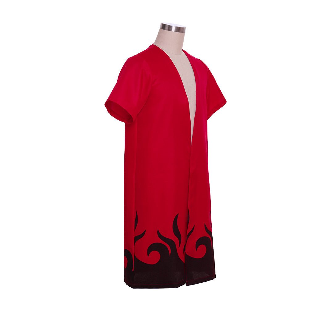 Costume Cosplay Naruto - Robe Longue et Cape d'Uzumaki Naruto