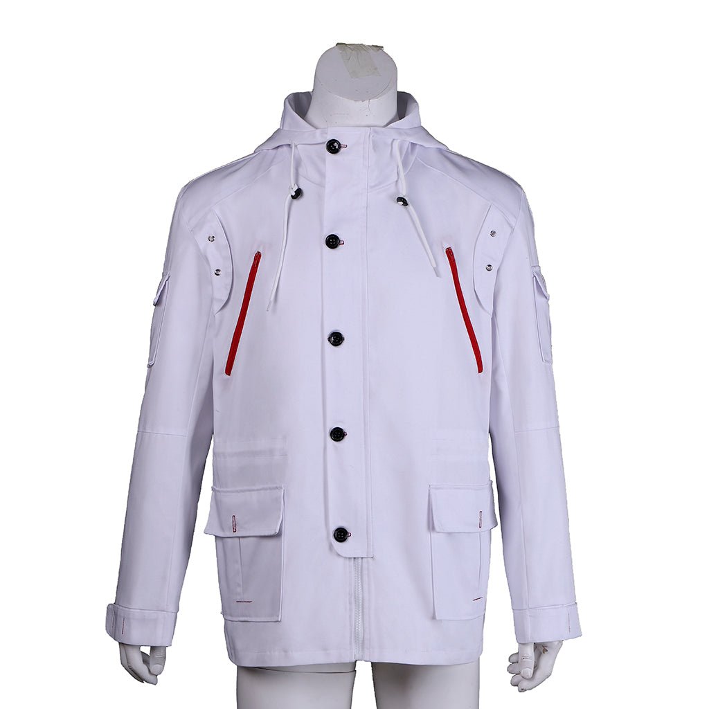 Veste Blanche Kamen Rider Go Shijima Costume Cosplay - Tenue Authentique Anime