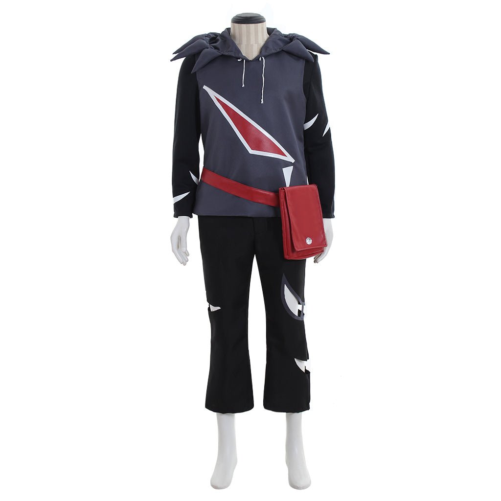 Costume Cosplay Gladion de l'Équipe Skull de Pokémon Soleil et Lune