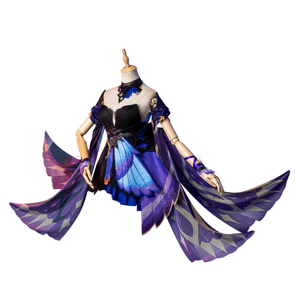 Costume Cosplay Keqing Splendeur Opulente Genshin Impact - Tenue Élégante Inspirée du Jeu