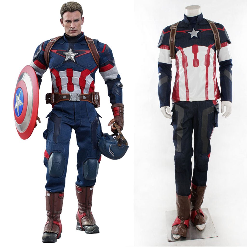 Costume Cosplay Captain America Nouveau