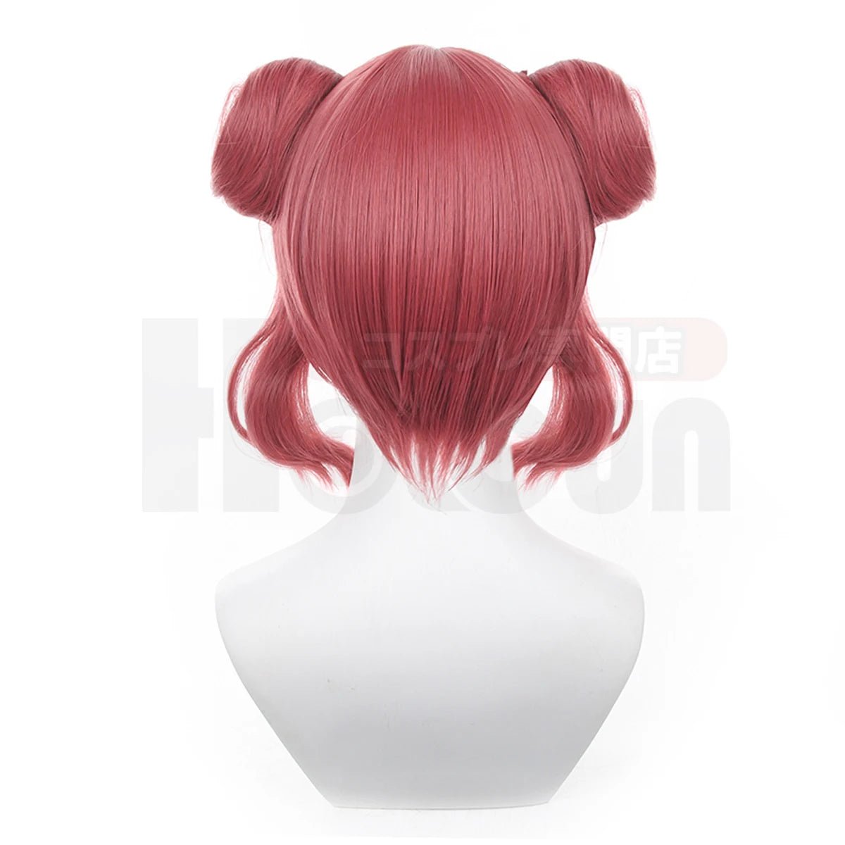 Perruque Cosplay Anri Teieri Blue Lock Style Mignon Rose Fibre Synthétique Taille Ajustable