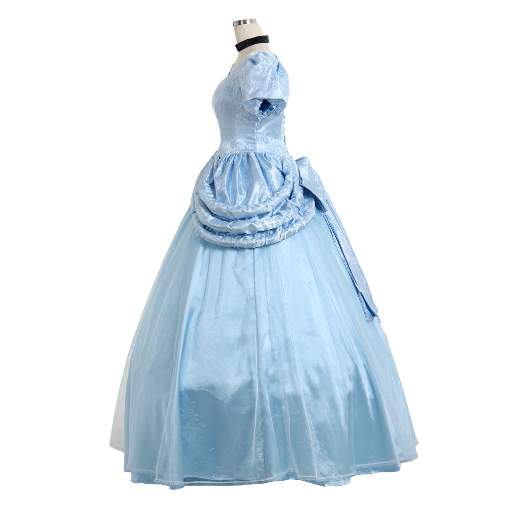 Série de Costumes Cosplay Disney Cinderella: Princesse, Prince, Belle-mère et Domestique