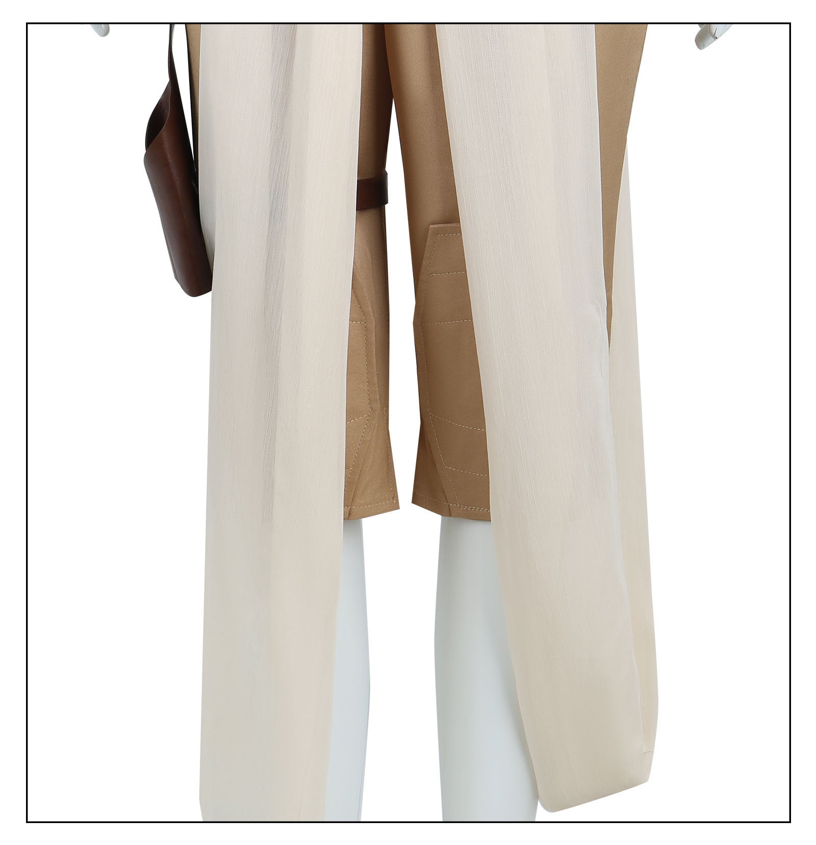 Costume Jedi Knight Rey Star Wars – Style Officiel pour Cosplay et Halloween