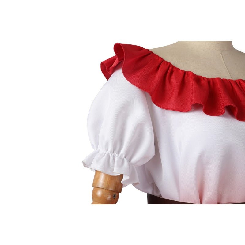 Costume Cosplay Hoshino Ai OSHI NO KO - Robe de Chanteuse Ensemble Complet avec Jupe et Coiffe