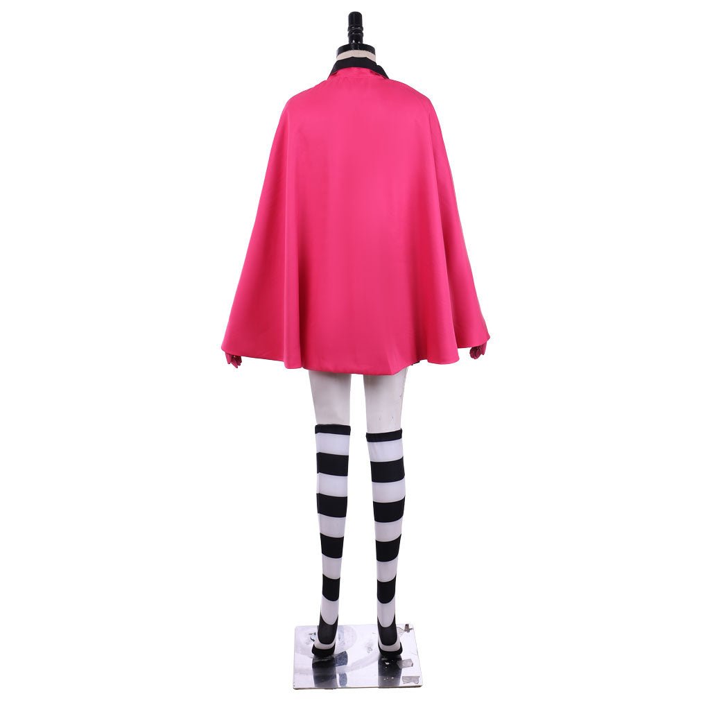 Costume Cosplay Robe Rose et Cape de Chocolat Meilleure de Sugar Sugar Rune avec Chapeau