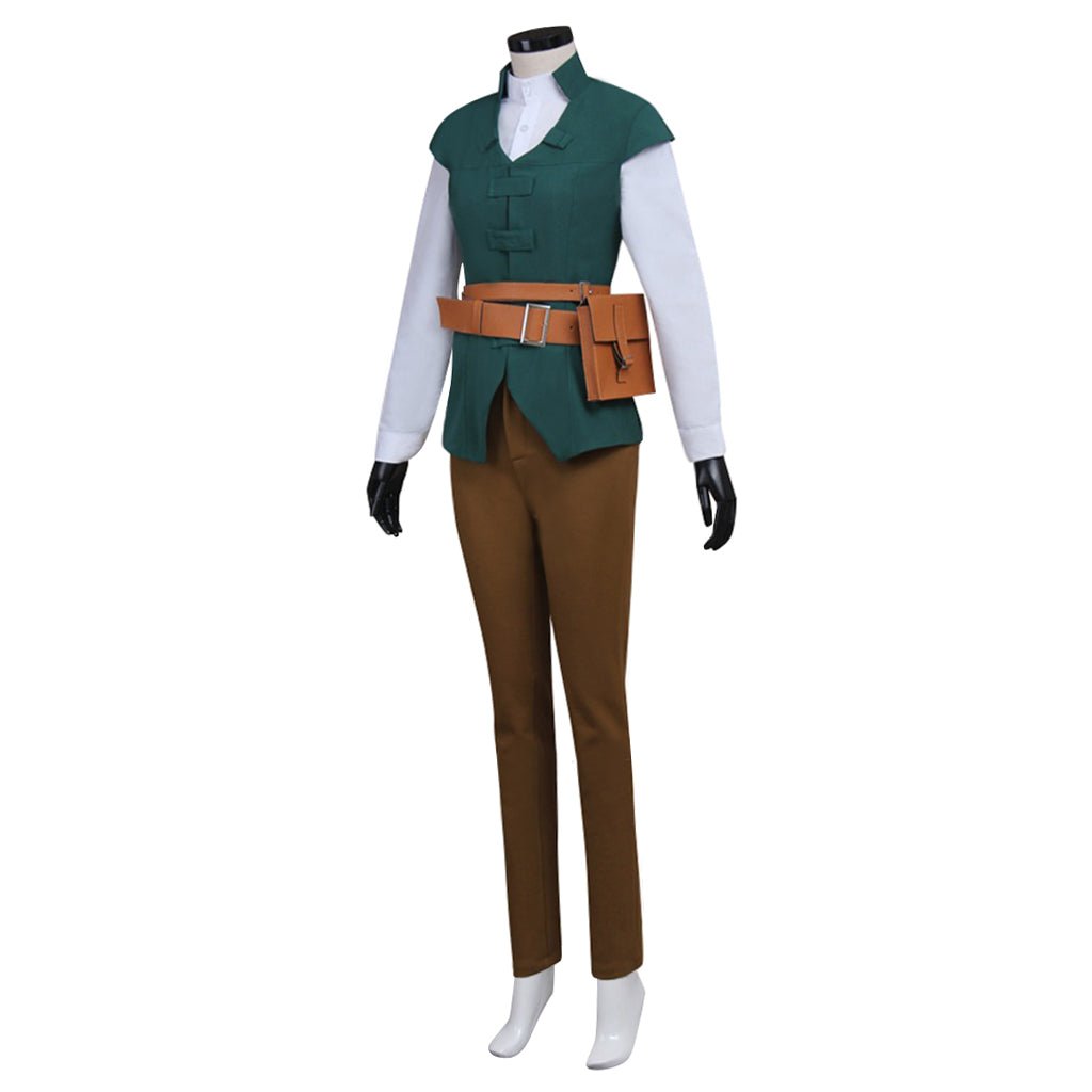 Série de Costumes Cosplay Disney Tangled | Rapunzel, Naveen, Mère Gothel & Plus