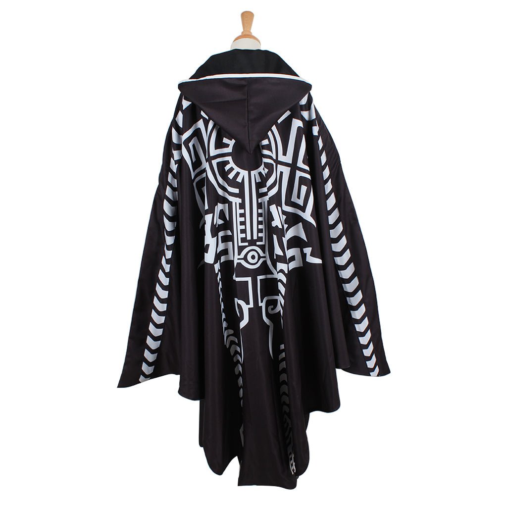Costume Cosplay Midna | Ensemble Complet Cape et Jupe pour Fans de Jeu