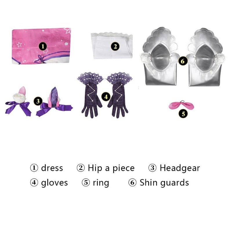 Costume Cosplay Date A Live Mukuro Hoshimiya pour Carnaval et Halloween