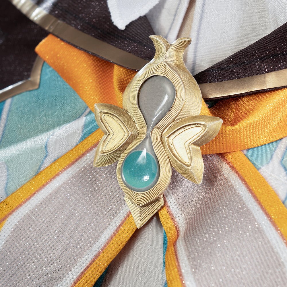 Costume Cosplay Light Bell de Honkai Star Rail avec Perruque et Accessoires | Déguisement Halloween pour Femme