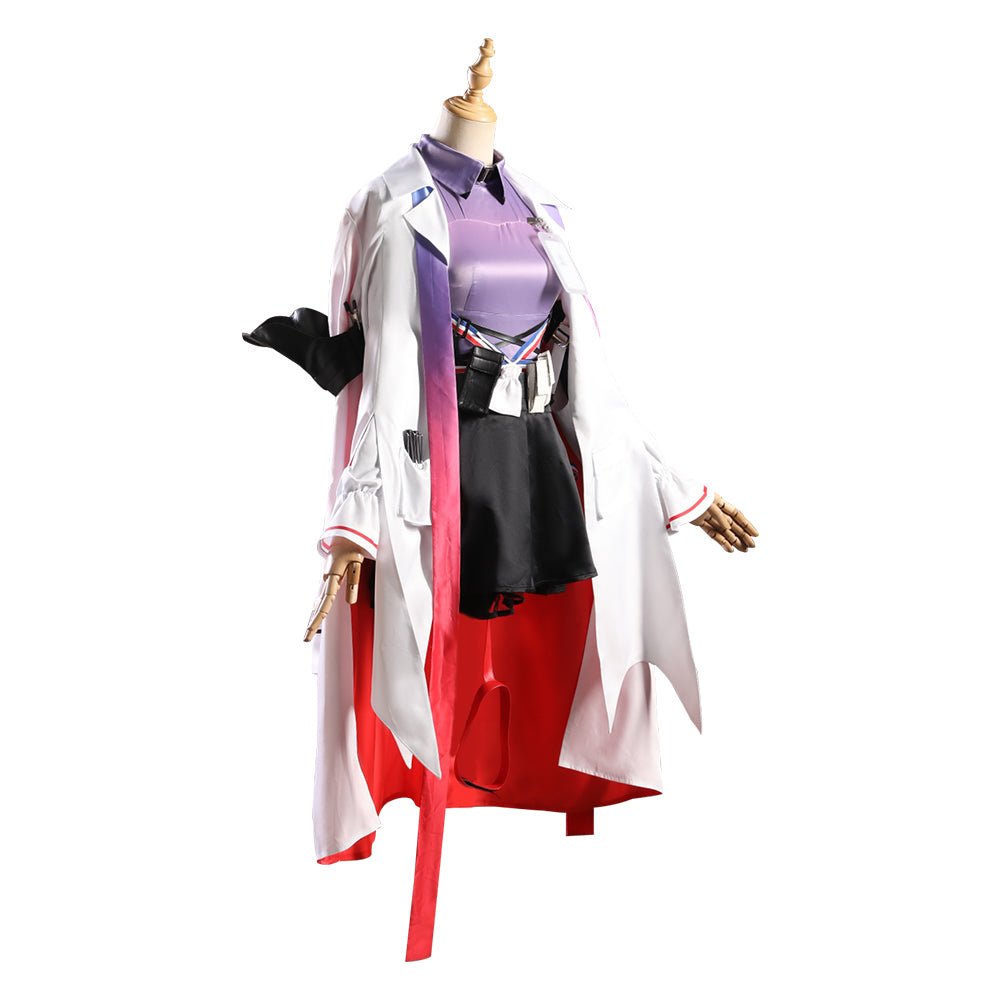 Costume Cosplay Arknights Eyjafjalla – Tenue Éblouissante pour Halloween et Fans du Jeu