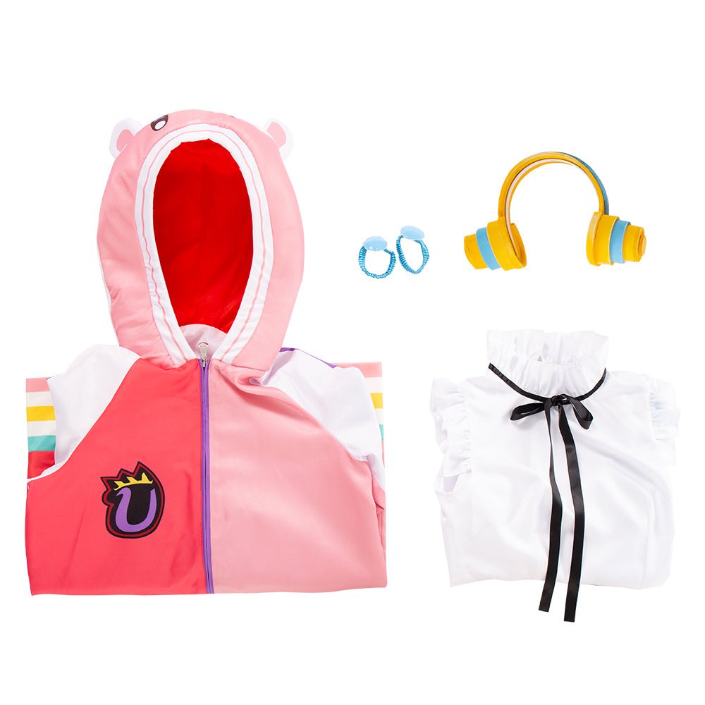 Costume Cosplay Uta Wuta - Version Scène Rouge | Tenue de la Chanson du Monde de One Piece