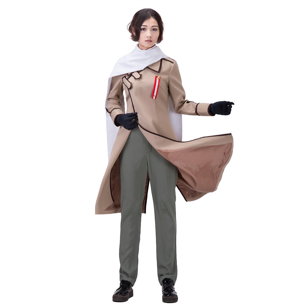 Manteau en Coton Gris Ivan Braginski Puissances de l'Axe Hetalia