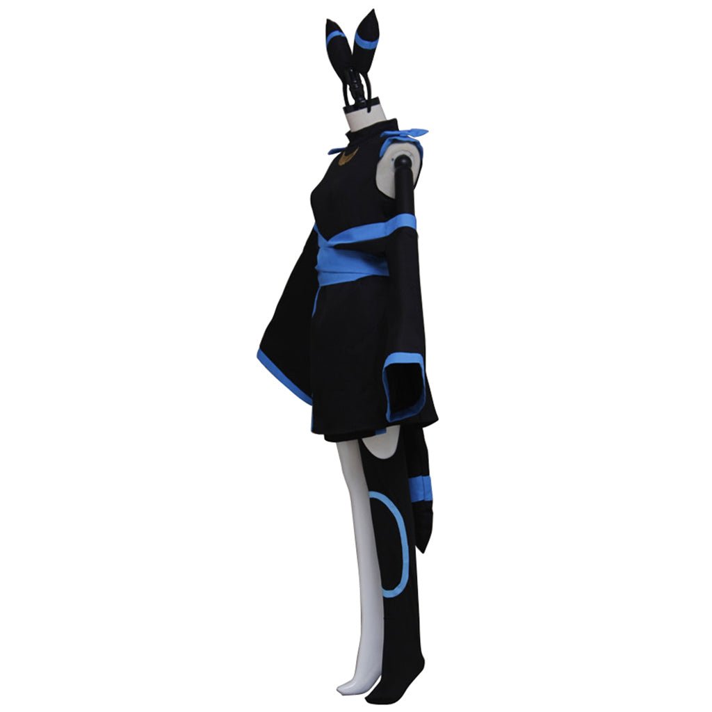 Robe Cosplay Humaine Umbreon Pokémon - Costume pour Halloween et Événements Anime