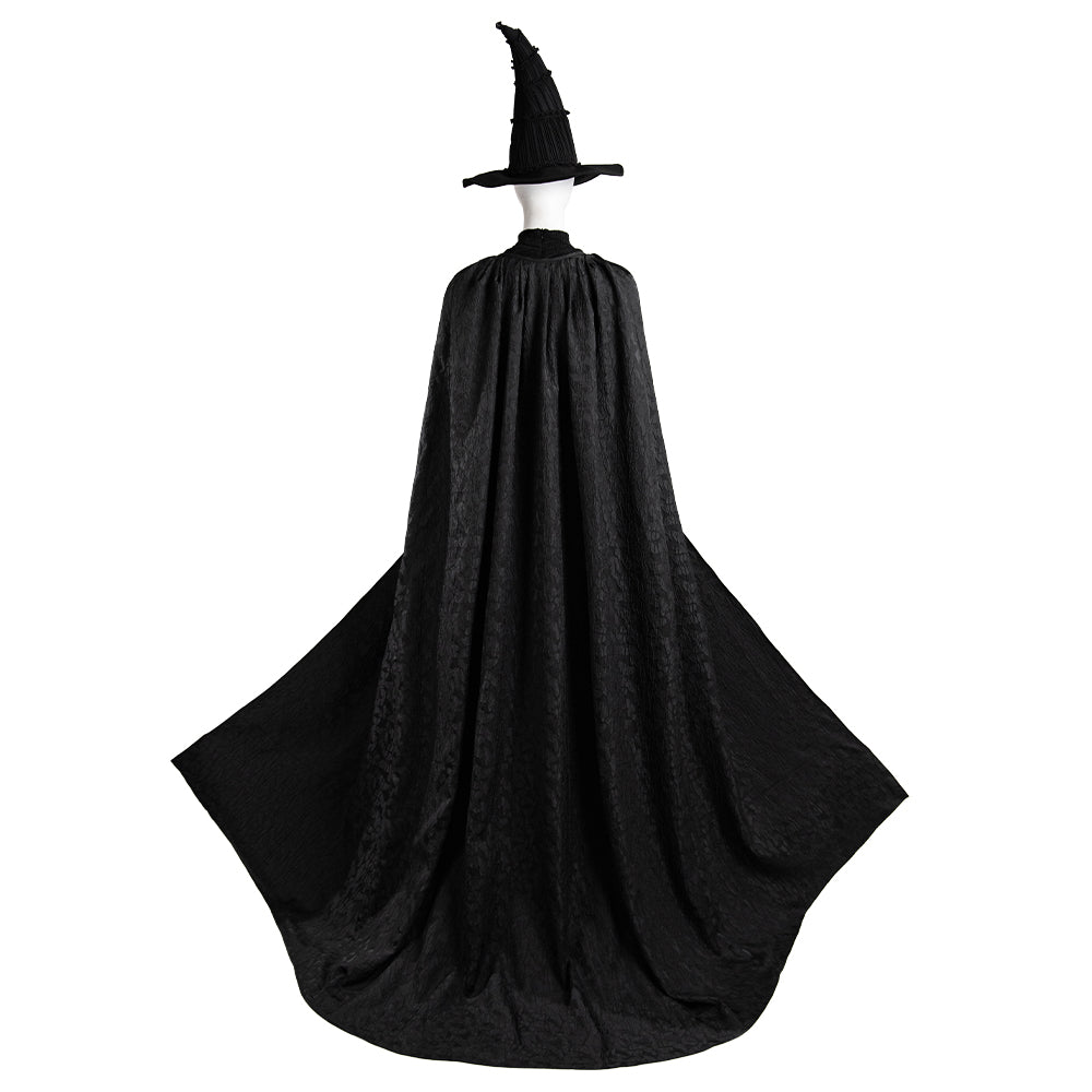 Costume Cosplay Elphaba de la Comédie Musicale Wicked - Qualité Premium pour Performances