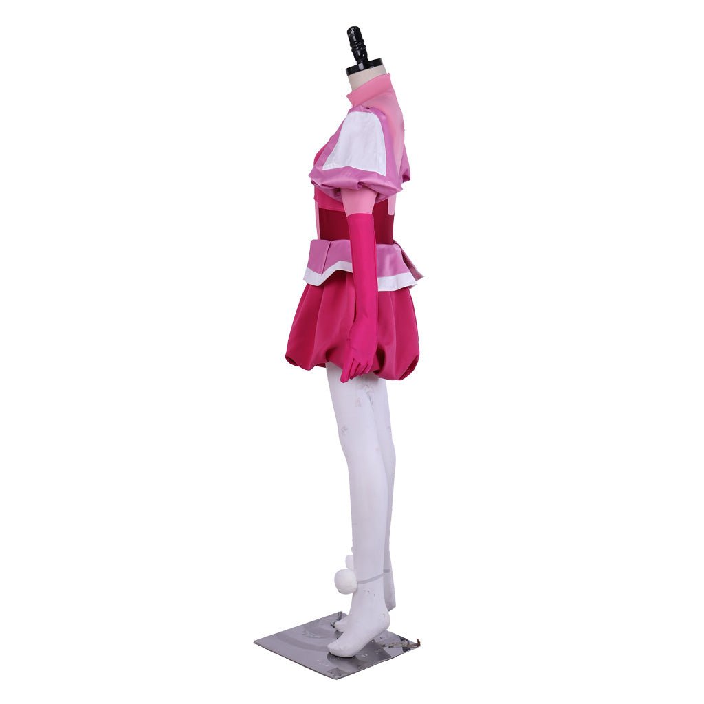 Costume Cosplay Spinel Gem de Steven Universe - Robe Rose avec Gants et Chaussettes