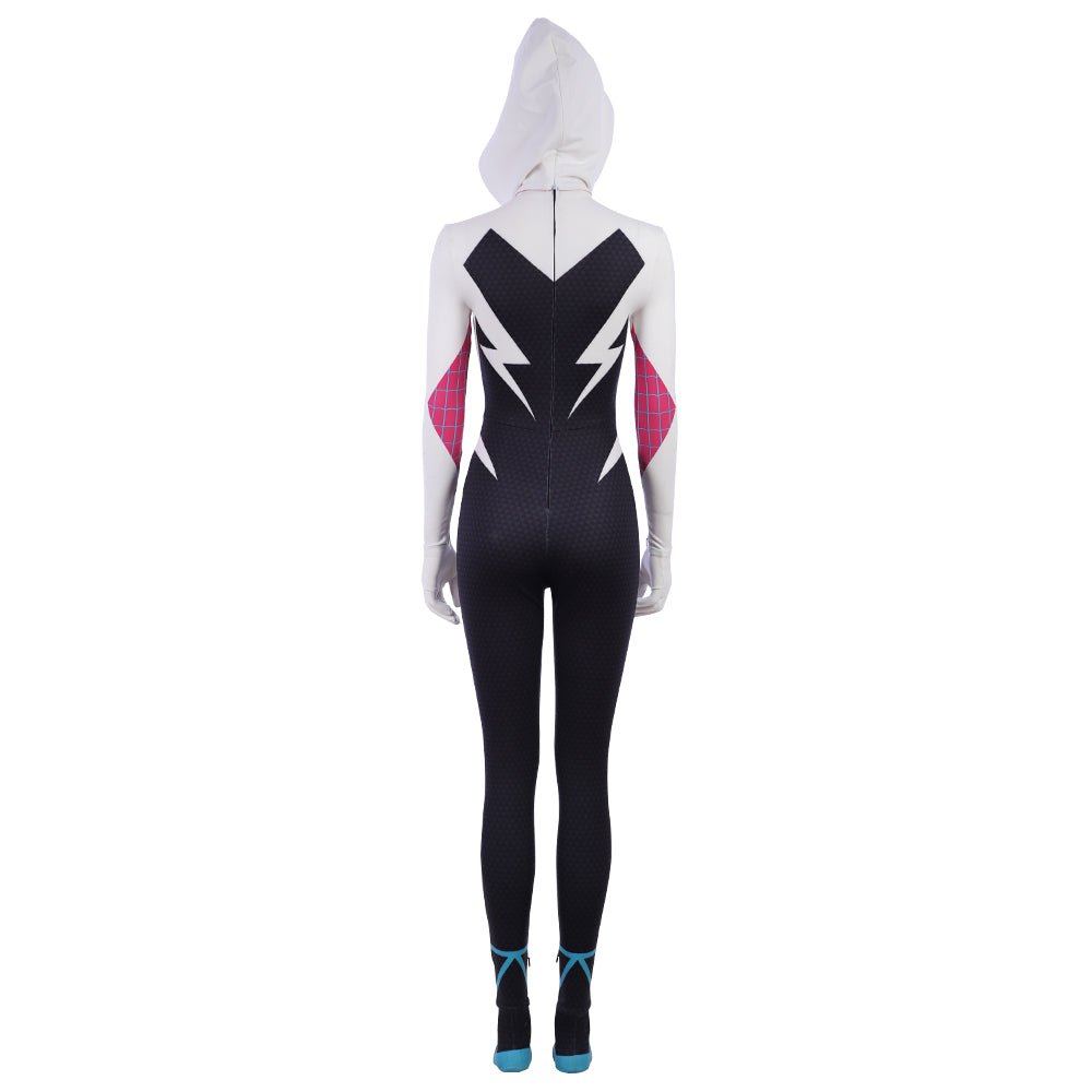 Costume Cosplay Spider-Gwen / Ghost-Spider de Spider-Man: Into the Spider-Verse