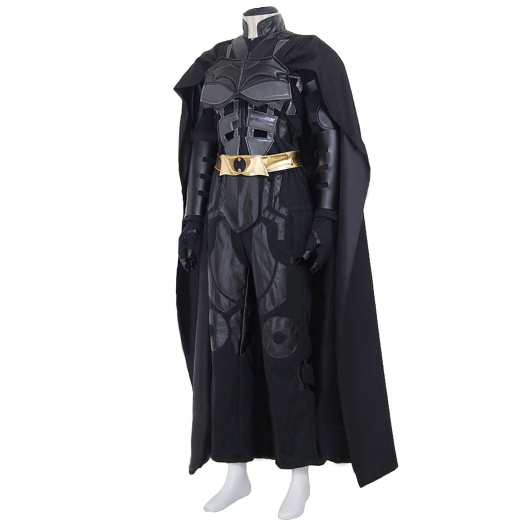 Costume Cosplay Batman pour Adultes - Costume de Superhéros Chevalier Noir pour Halloween, Carnaval et Événements Cosplay