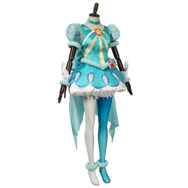 Costume Cosplay Pretty Cure Cure Milky Lala Hagoromo - Tenue Anime de Haute Qualité