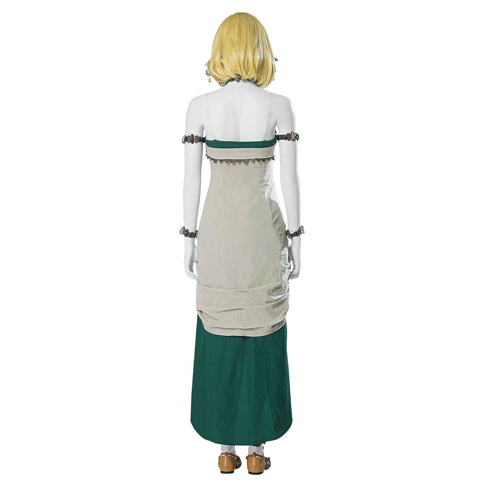 La Légende de Zelda : Les Larmes du Royaume - Robe Blanche de Princesse Zelda Costume Cosplay