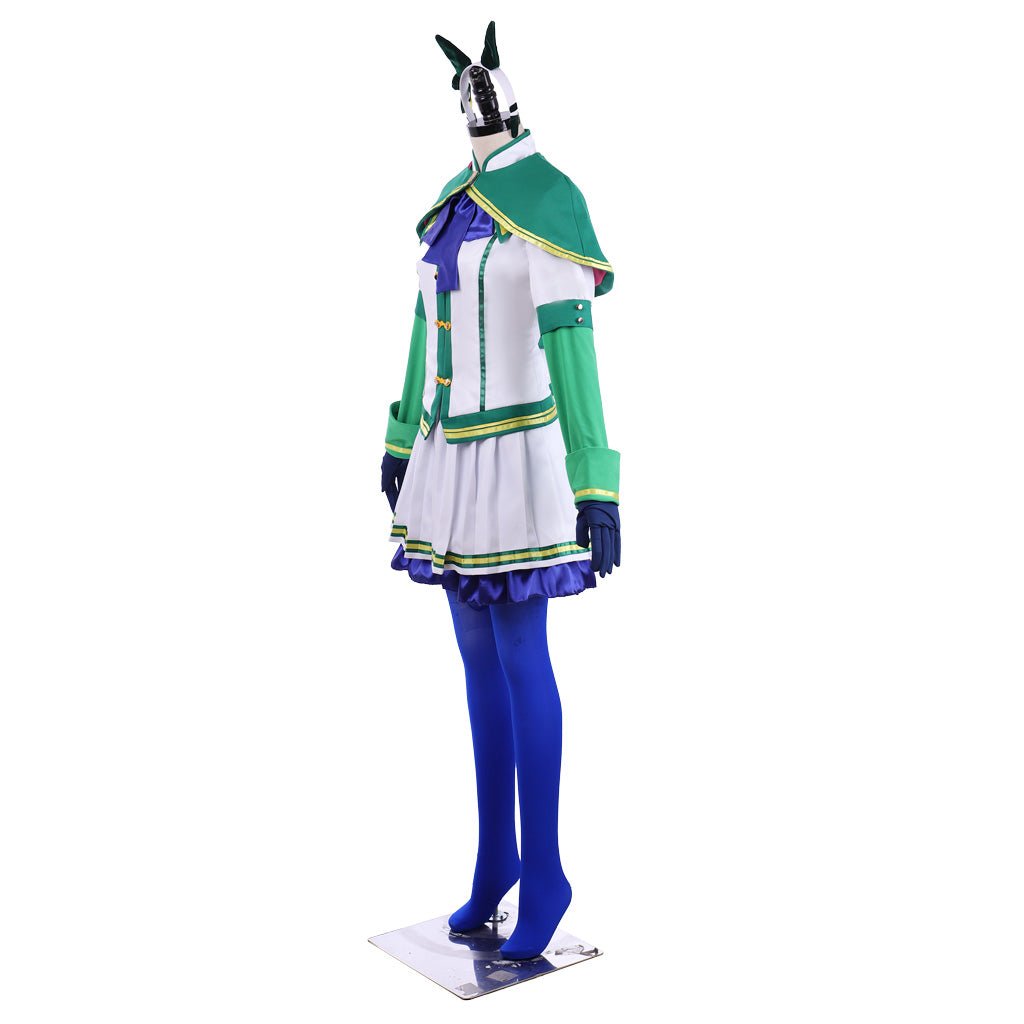 Costume Cosplay Pretty Derby Silence Suzuka avec Headdress