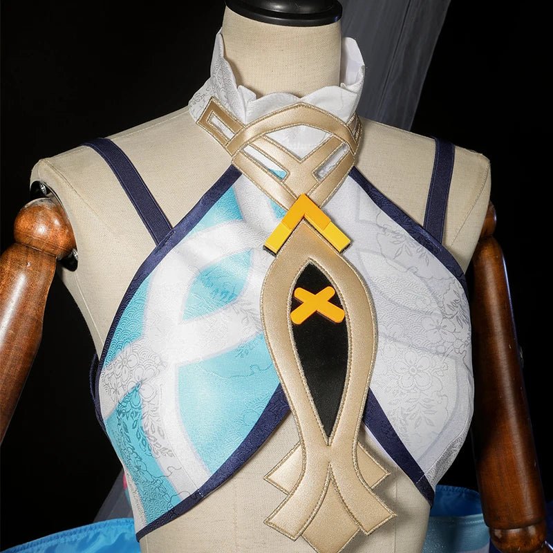Costume Cosplay Mualani Splish Splash Wavechaser de Genshin Impact pour Femmes