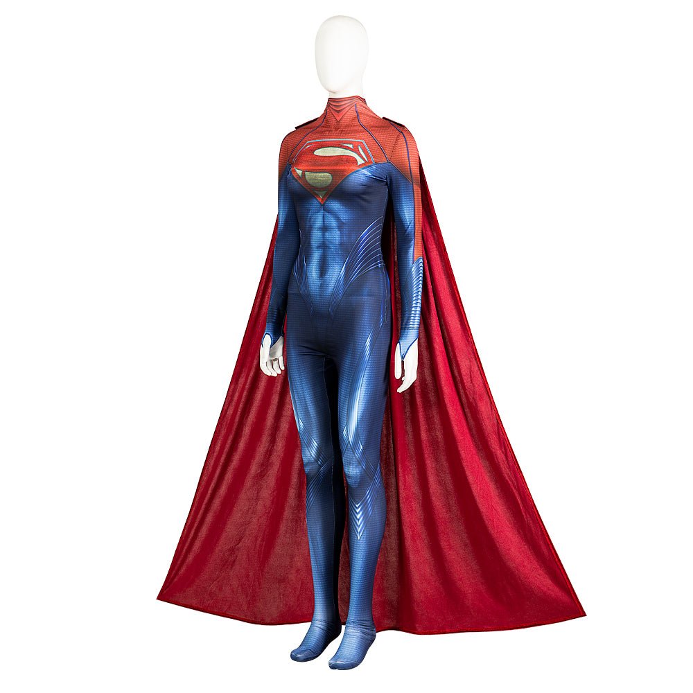 Costume Cosplay Supergirl Kara Zor-El de The Flash - Ensemble Complet