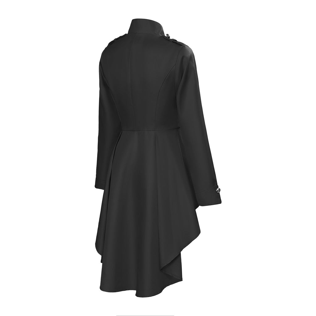 Costume Cosplay Manteau Noir Edward – Style Officiel, Haute Qualité pour Femmes
