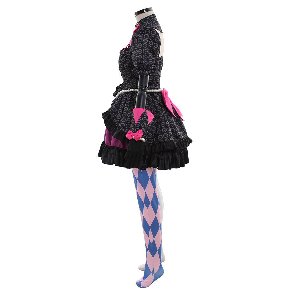 Costume Cosplay Hana Song Officier Noir pour Femmes - Costume D.Va d'Overwatch