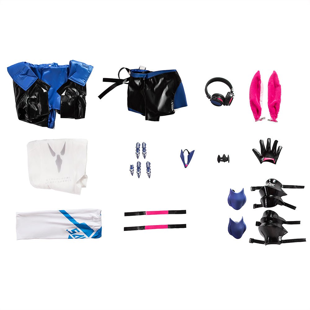 Costume Cosplay Yae Sakura “Pardonne Moi” de Honkai Impact 3rd