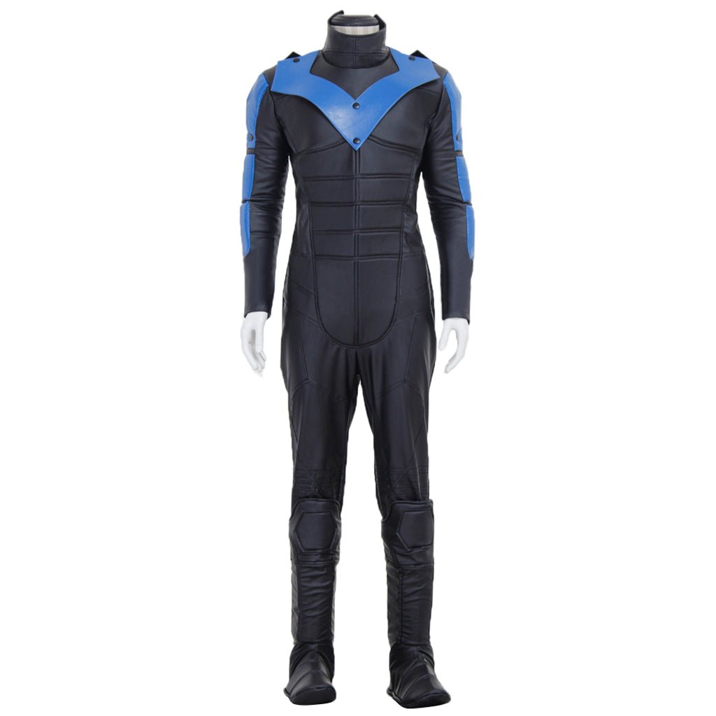 Costume Cosplay Nightwing Deluxe pour Homme - Combinaison Super-héros pour les Fans Ultimes