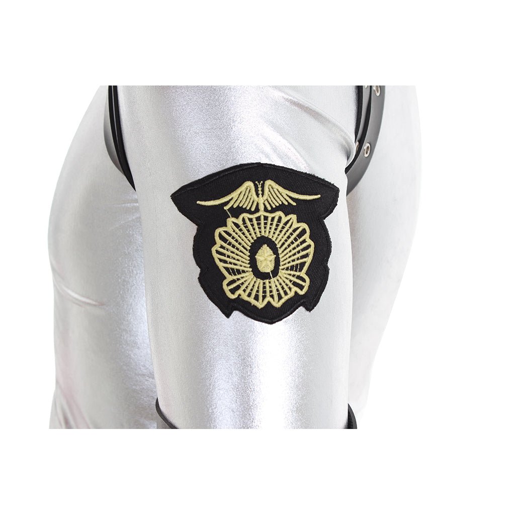 Combinaison argentée inspirée de Michael Jackson pour le tour BAD - L'AniMirage