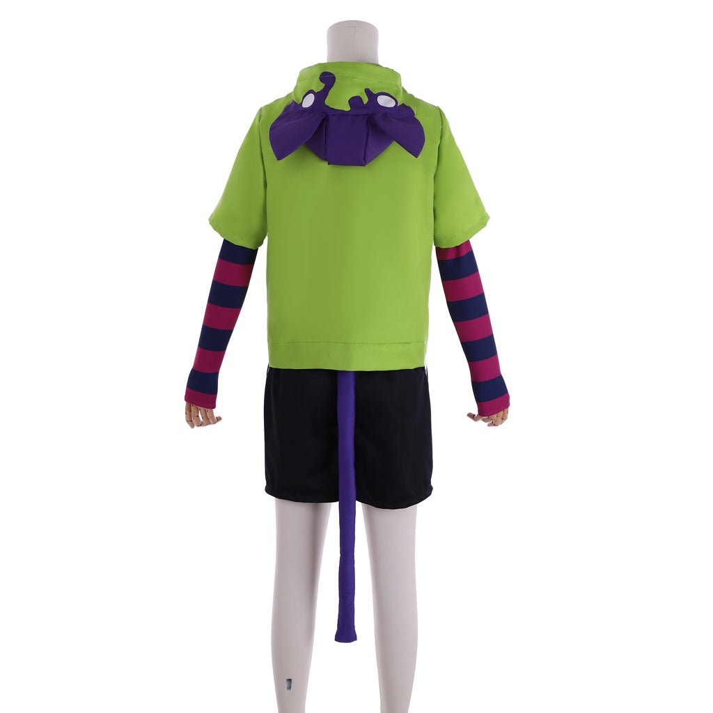 Costume Cosplay SK8 the Infinity Miya Chinen avec Perruque et Veste à Zipper Capuche
