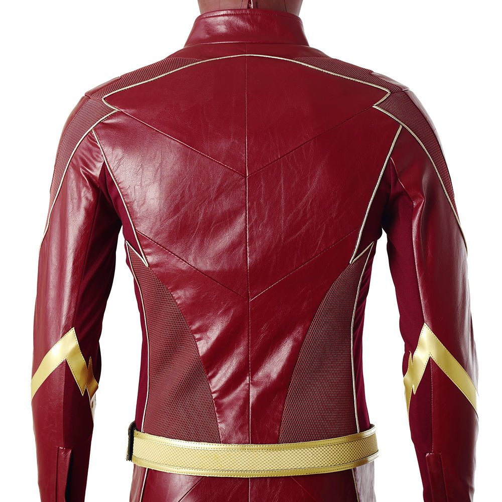Costume Cosplay Barry Allen Saison 4 The Flash - Tenue de Série TV de Haute Qualité